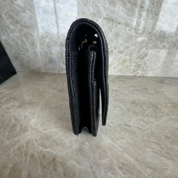 Chanel Lambskin Caviar Black Wallet On Chain Gold Hardware - Picture 8 of 15